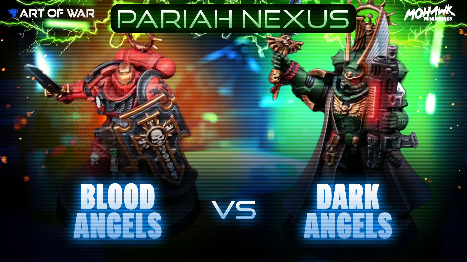 Blood Angels vs Dark Angels Battle Report