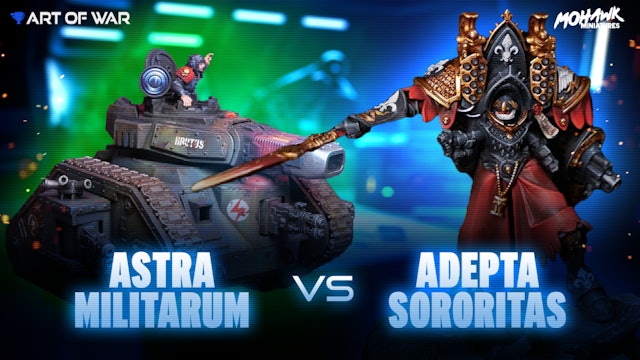 Astra Militarum vs Adepta Sororitas Coaching Match