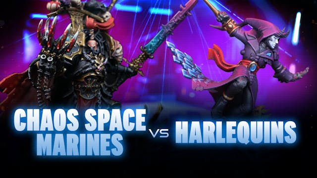 Harlequins vs Chaos Space Marines Bat...