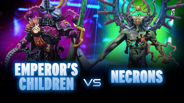 Necrons vs Emperor's Children Battle ...