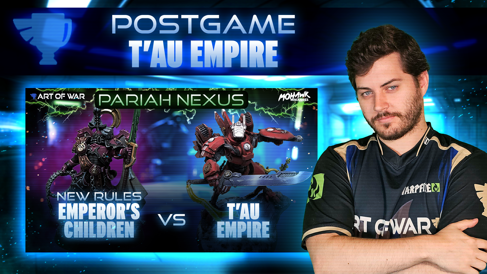T'au Empire vs Emperor's Children Post-Game Analysis - Richard