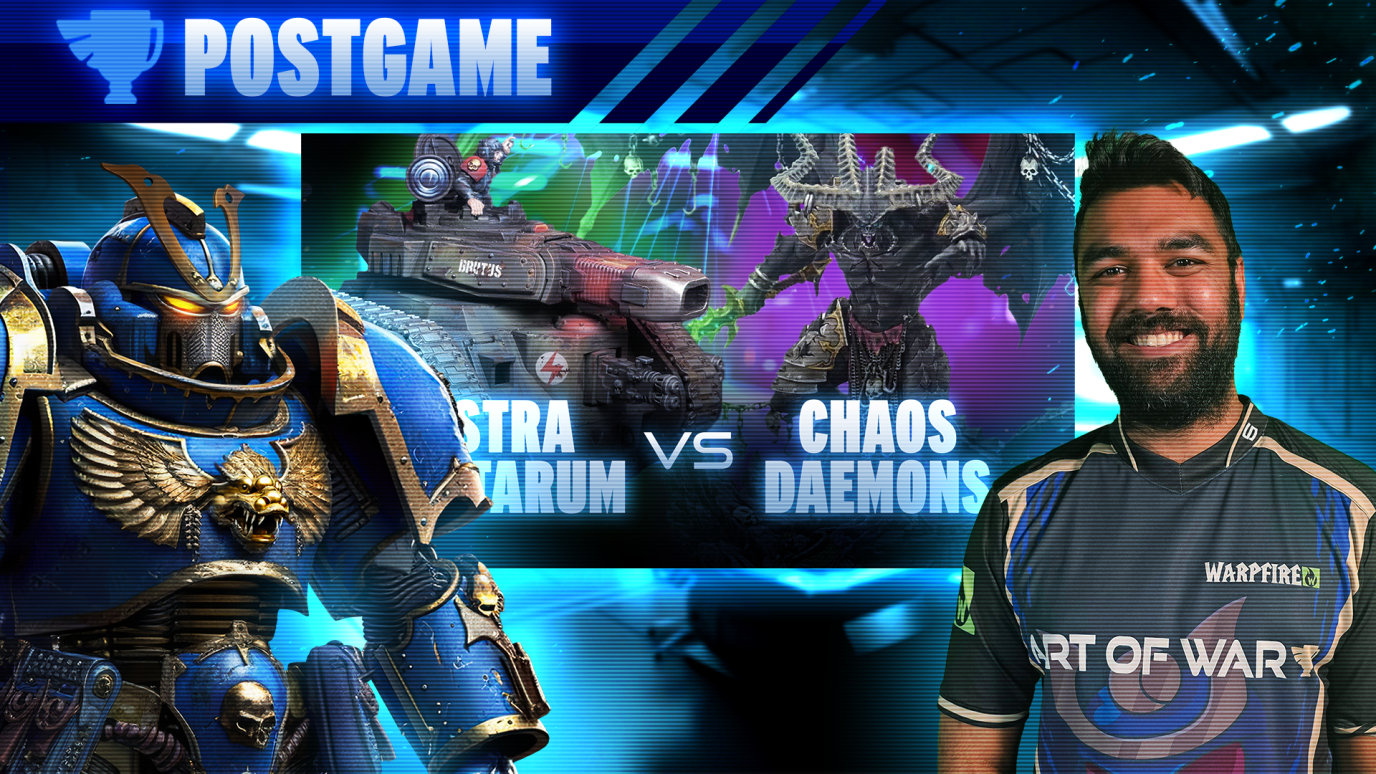 Postgame Analysis Chaos Daemons vs Astra Militarum