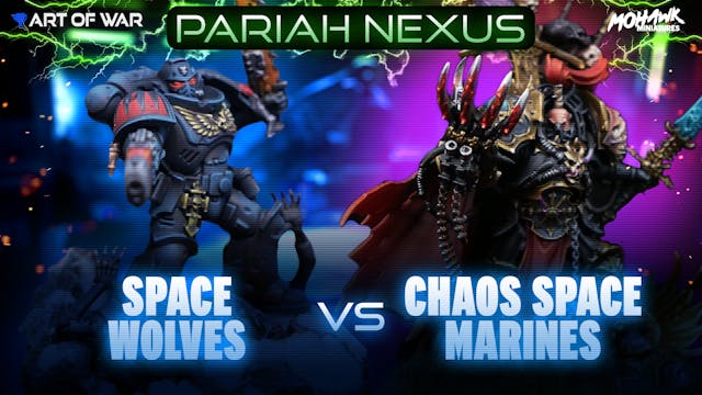 Chaos Space Marines vs Space Wolves B...