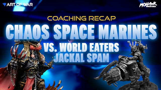 Coaching Match Recap Chaos space Mari...