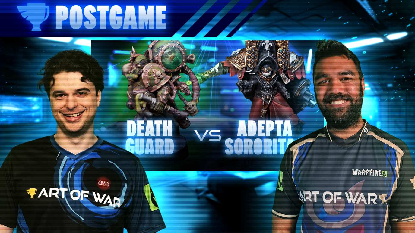 Death Guard vs Adeptas Sororitas Postgame Analysis