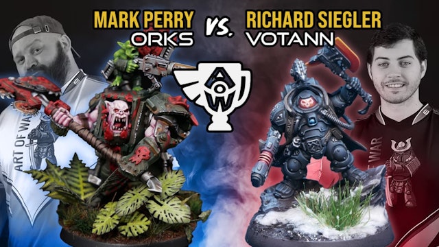 Coaching Match Votann vs Orks 1-10-23