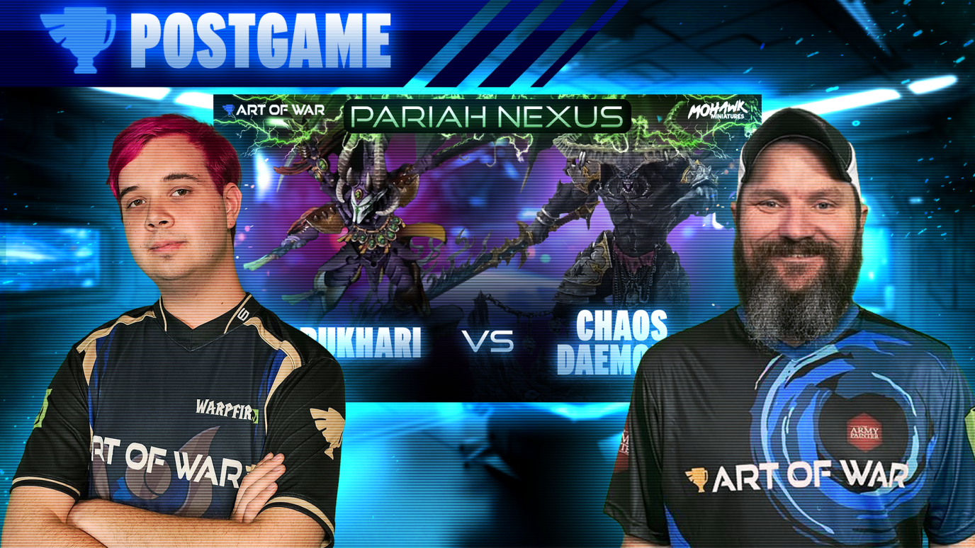Drukhari Reaper's Wages vs Chaos Daemons Shade Legion Postgame Analysis