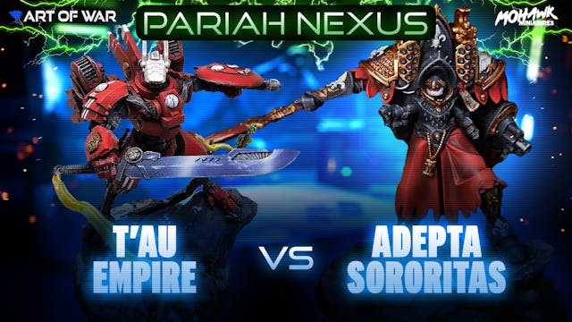 T'au Empire vs Adepta Sororitas Battl...