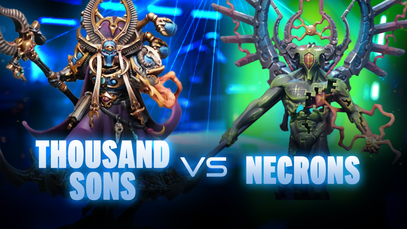 Codex Thousand Sons vs Necrons Coaching Match