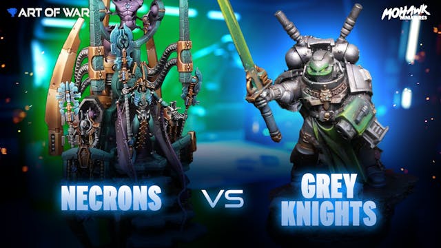 Necrons vs Grey Knights Battle Report