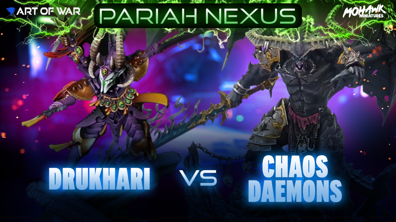 Drukhari vs Chaos Daemons Coaching Match