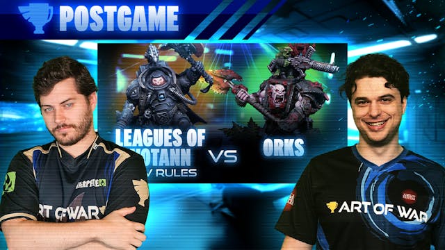 Codex Leagues of Votann vs Orks Post-...