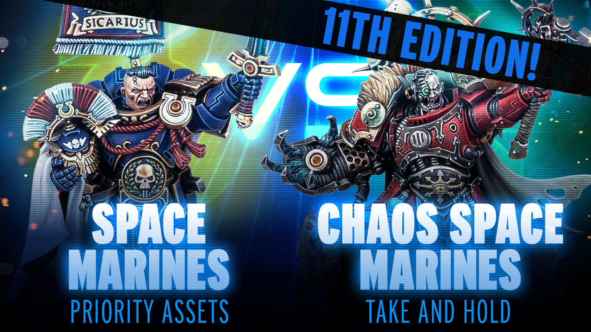 NEW 11th Edition Battle Report - Ultramarines vs Chaos Space Marines