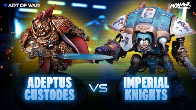 Custodes v Imperial Knights Coaching Match