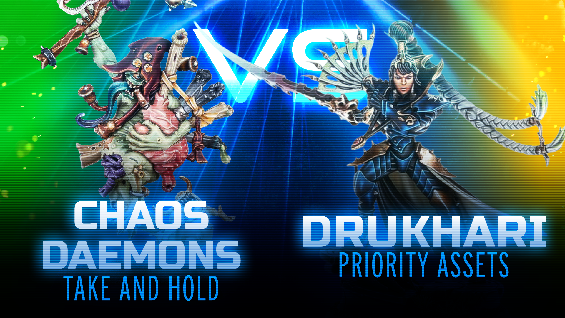 Drukhari vs Chaos Daemons Competitive Battle Report