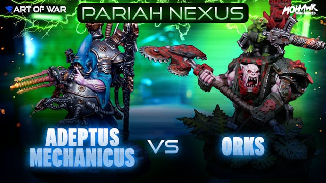 Adeptus Mechanicus vs Orks Competitiv...