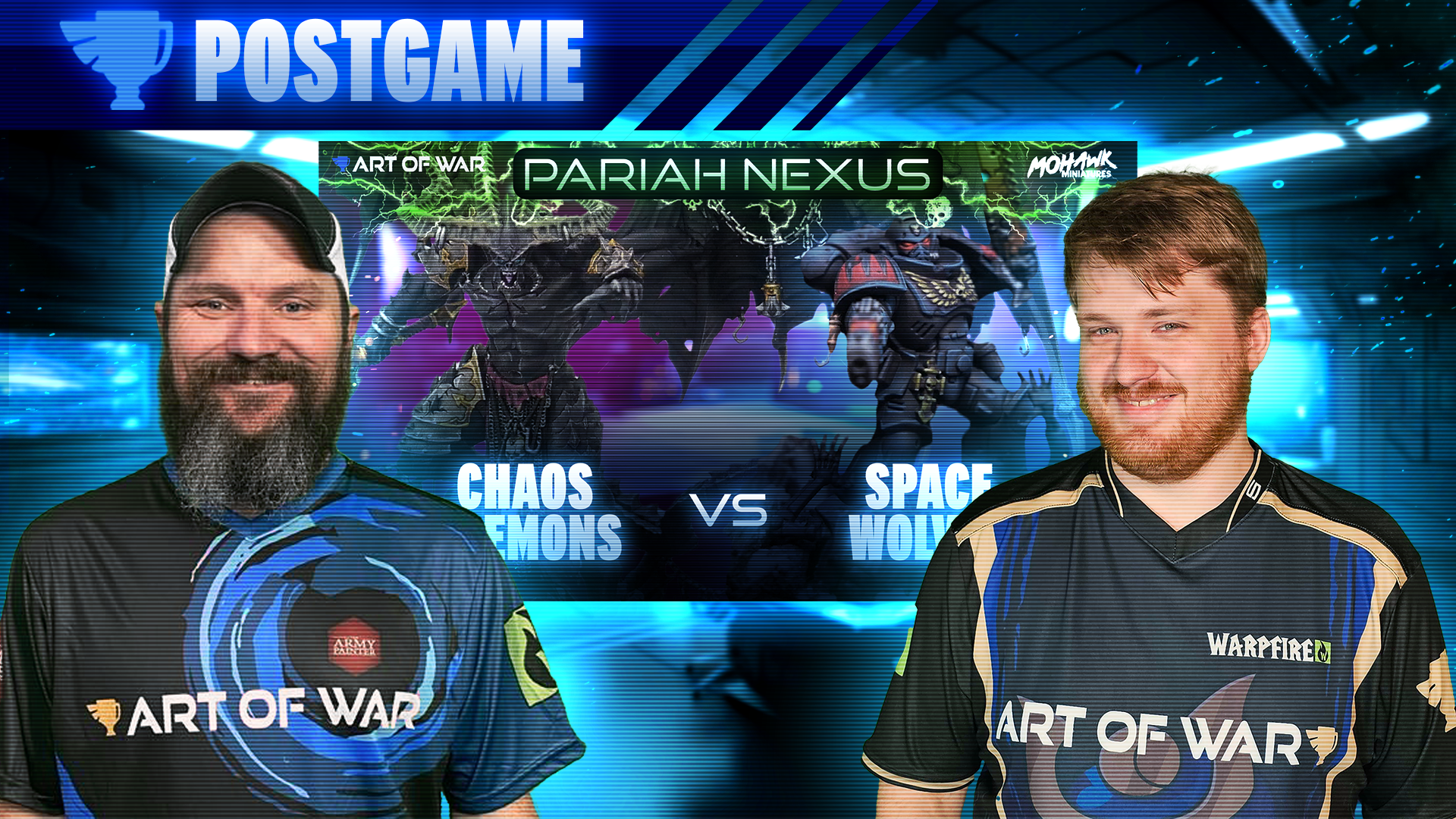 Chaos Daemons vs Space Wolves Postgame Analysis