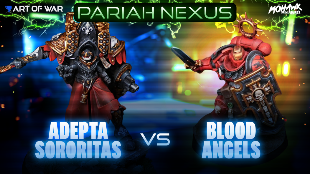 Blood Angels Angelic Inheritors vs Adepta Sororitas Champions of Faith 