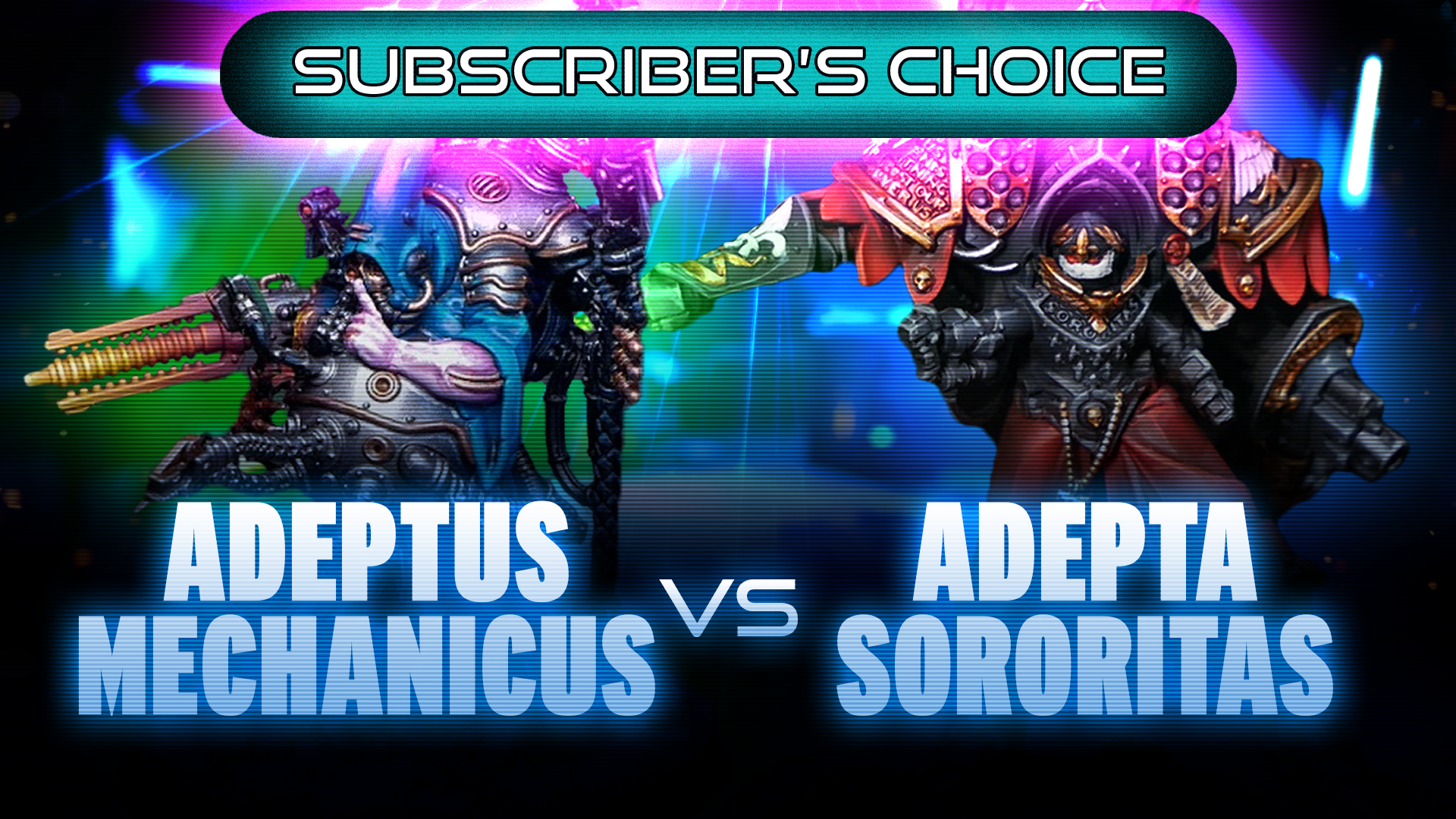 Adeptus Mechanicus vs Adepta Sororitas Battle Report