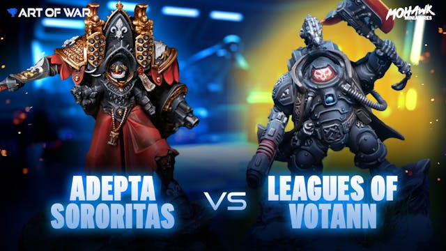 Leagues of Votann vs Adepta Sororitas...