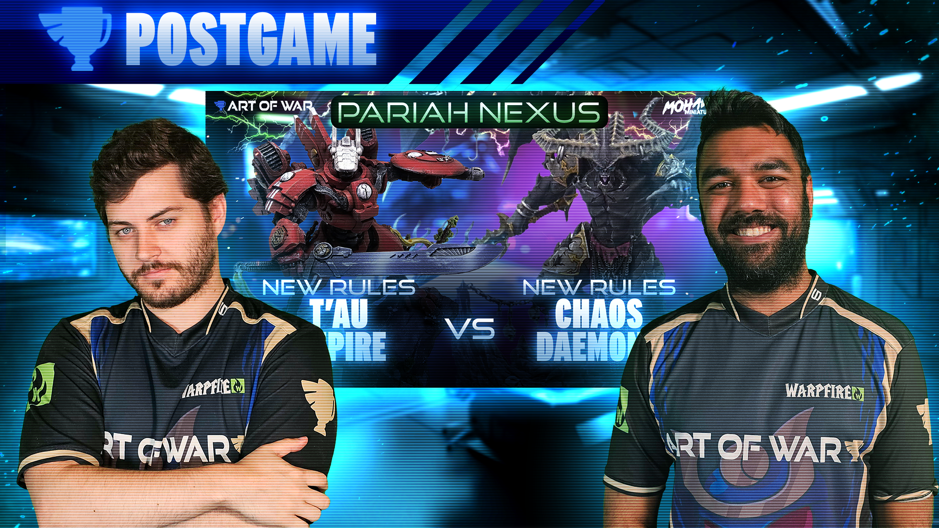 T'au Empire Prototype Cadre vs Chaos Daemons Shadow Legion Post-Game Analysis