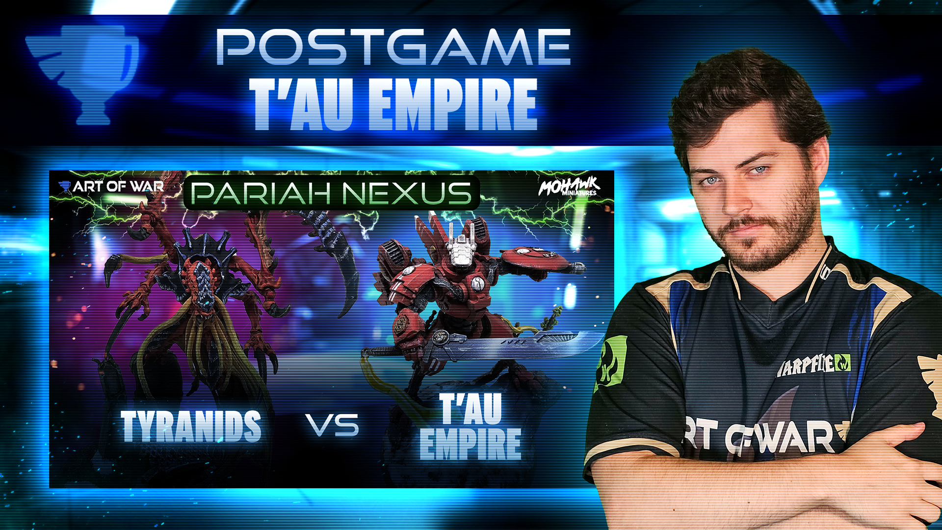 Tau Empire Auxiliary Cadre vs Tyranids Post-Game Analysis - Richard
