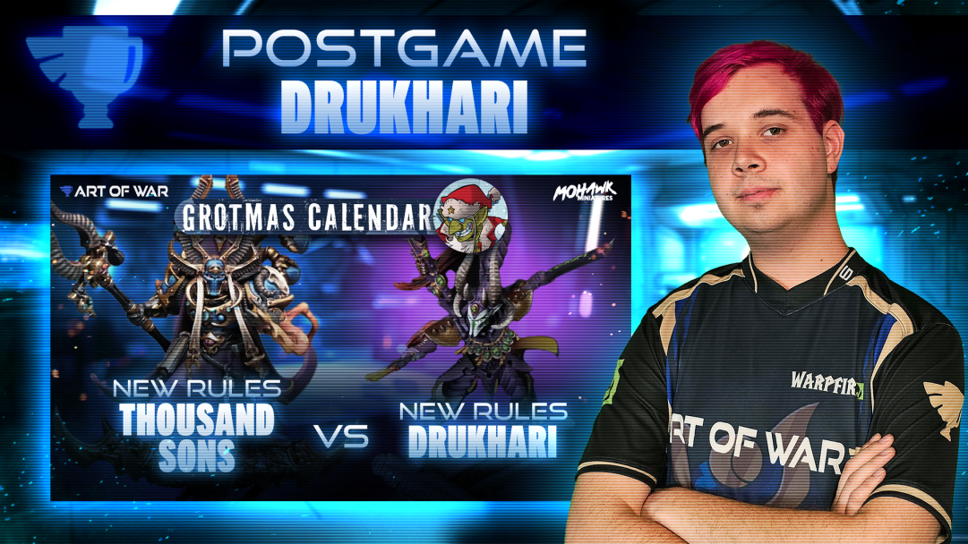 Drukhari vs Thousand Sons Postgame Analysis