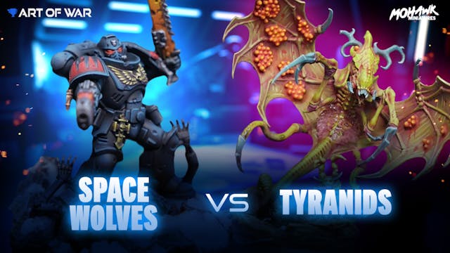 Space Wolves v Tyranids 10th Edition ...