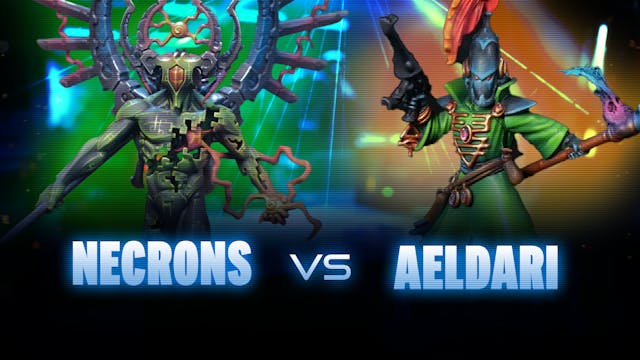 Aeldari vs Necrons Battle Report