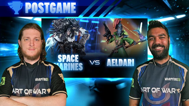 Raven Guard Space Marines vs Aeldari ...