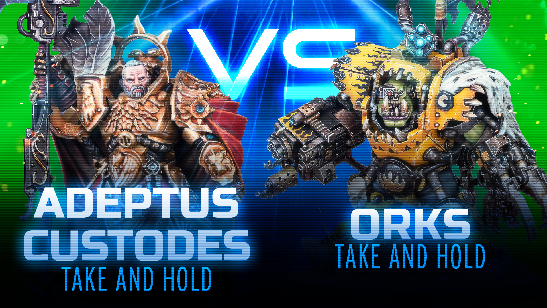 Codex Adeptus Custodes vs Codex Orks Battle Report