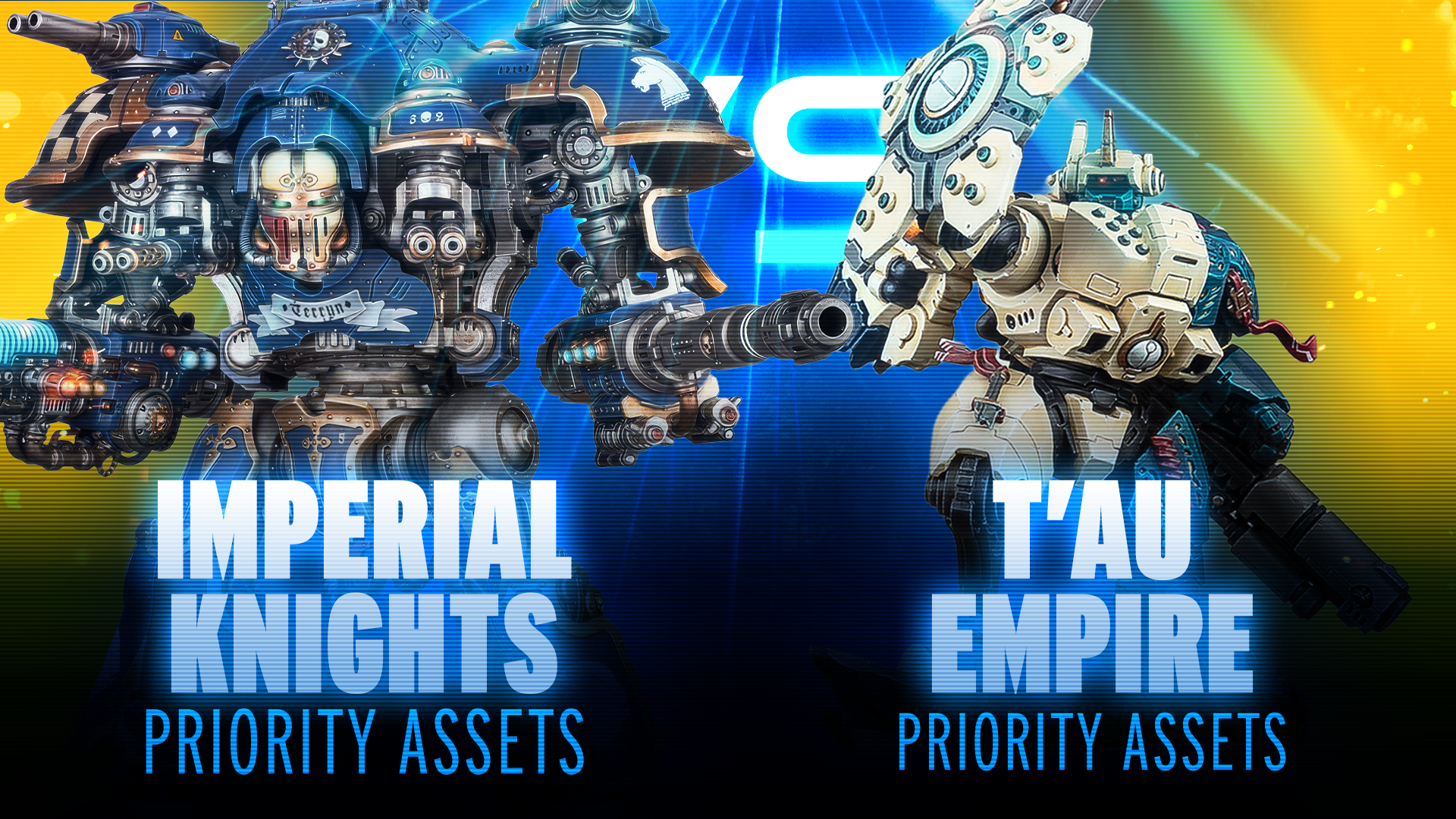 T'au Empire vs Imperial Knights Battle Report