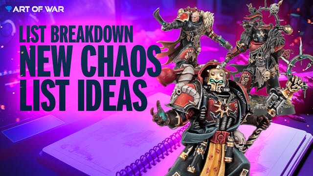 NEW Chaos Space Marines List Ideas