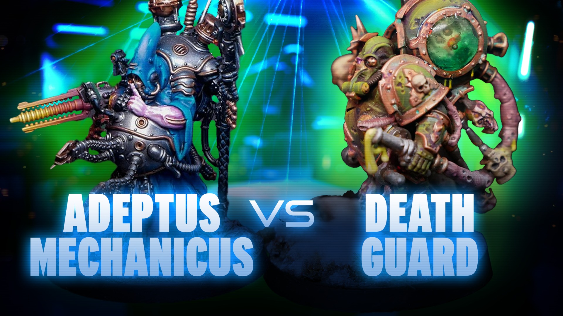 Adeptus Mechanicus vs Death Guard Competitive Battle Report
