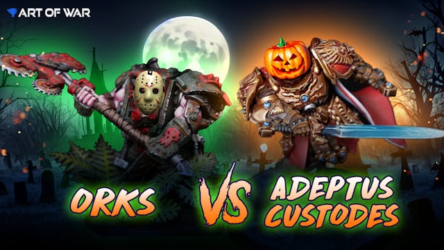 Orks vs Custodes Halloween Special 10...