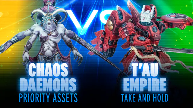 Chaos Daemons vs T'au Empire Battle R...