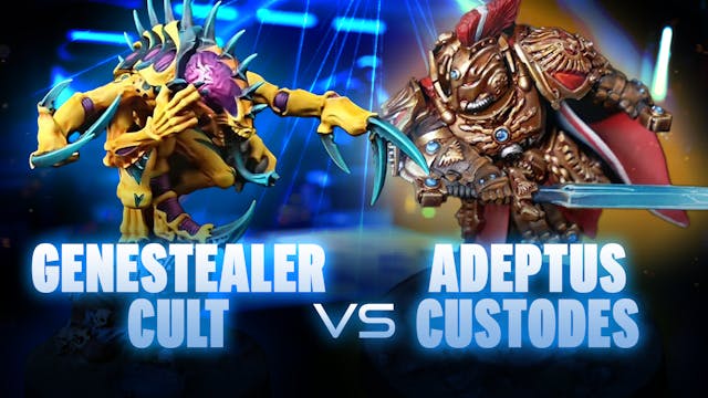 Adeptus Custodes vs Genestealer Cults...