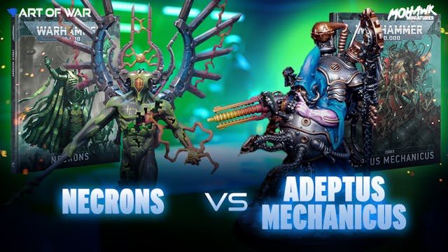 Adeptus Mechanicus vs Necrons NEW COD...