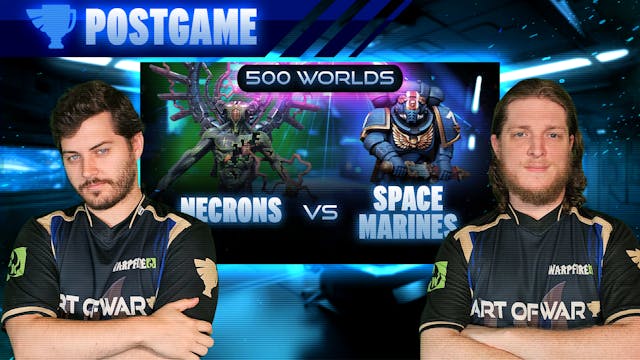 Ultramarines vs Necrons Post-Game Ana...
