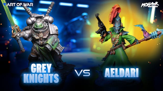 Aeldari vs Grey Knights Battle Report...