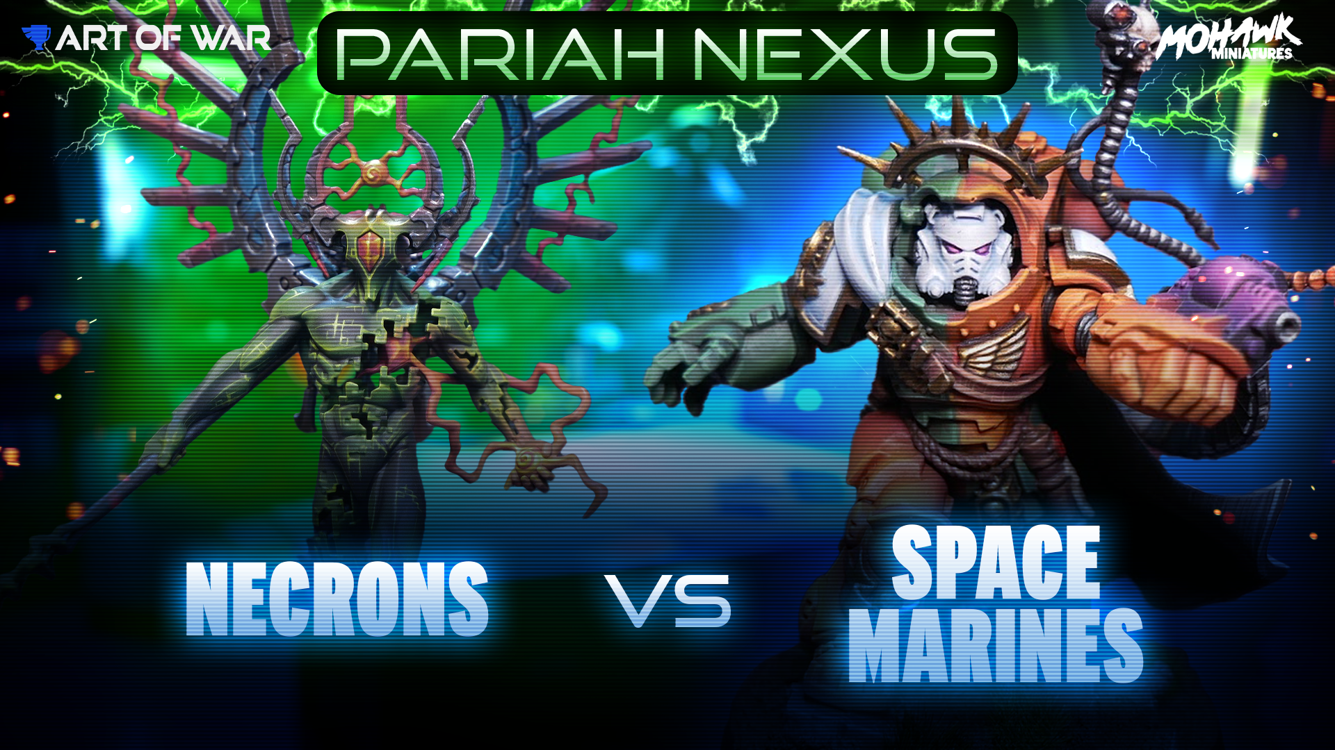 Ultramarines Firestorm vs Necrons Canoptek Court Battle Report