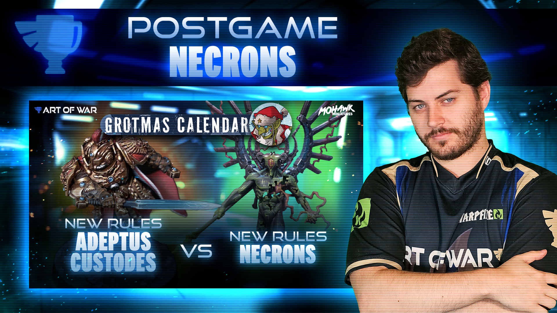 Necrons Starshatter Arsenal vs Custodes Post-Game Analysis - Richard