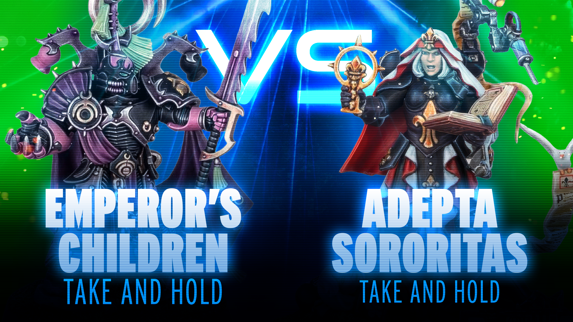 Emperor's Children vs Adepta Sororitas Competitive Battle Report
