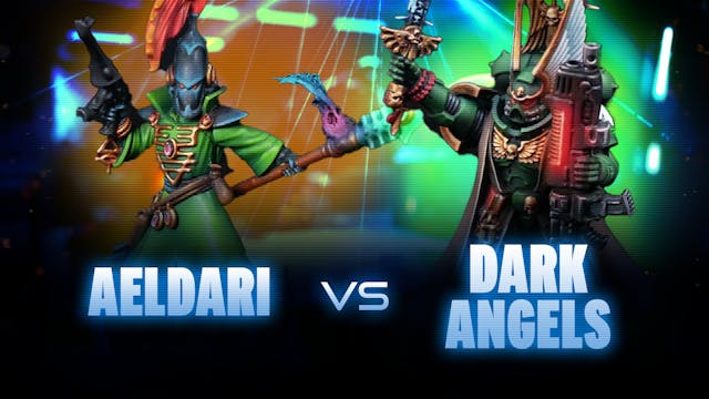 Aeldari vs Dark Angels Battle Report