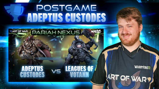 Adeptus Custodes vs Leagues of Votann...