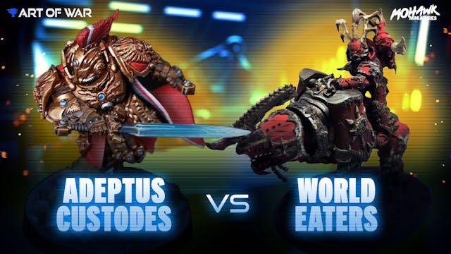 Adeptus Custodes vs World Eaters Batt...