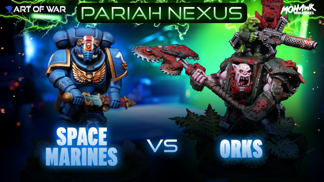 Orks vs Ultramarines Coaching Match