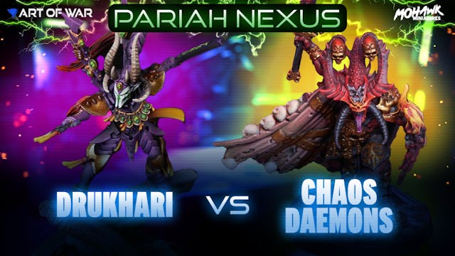 Chaos Daemons vs Drukhari Coaching Match