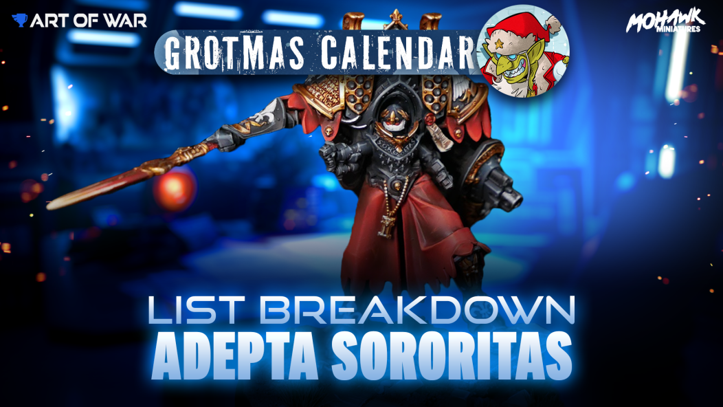 Adeptas Sororitas Champions of Faith List Breakdown
