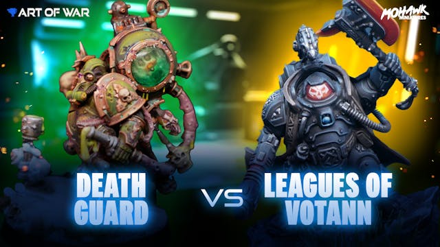 Leagues of Votann vs Death Guard 10th...